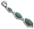 Sturdy Silver Southwestern Turquoise Pendant Jewelry PX29340